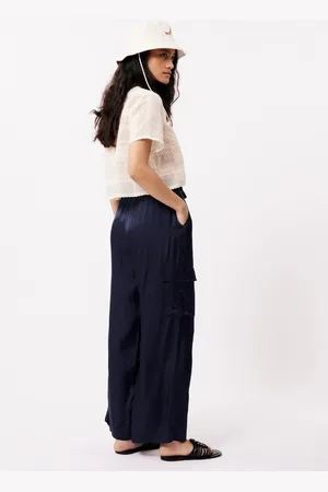 FRNCH Satijnen cargo broek nouma