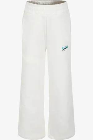Msgm Meisjes flared broek creme