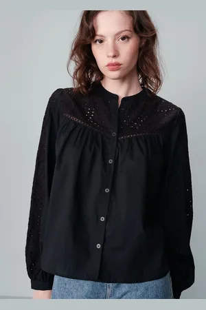 Grace & Mila E broderie blouse nolisa