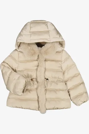 Abel & Lula Meisjes winterjas satin