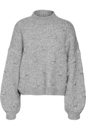 VERO MODA Vmgail ls highneck pullover licht