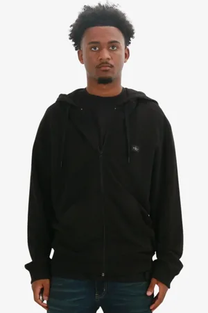 Calvin Klein Woven label zip thro, beh