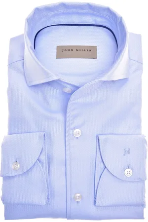 john miller Tailored fit lange mouw overhemden 5140457-130