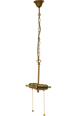 LumiLamp Snoerpendel ketting tiffany 15x16x160 cm ijzer trekfitting