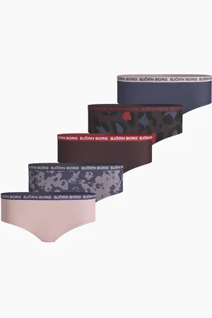 Björn Borg Meisjes hipster 5-pack – zacht katoen – crown blue & ​