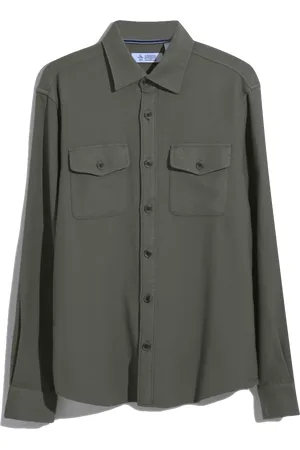 Original Penguin Double pocket overshirt dusty olive