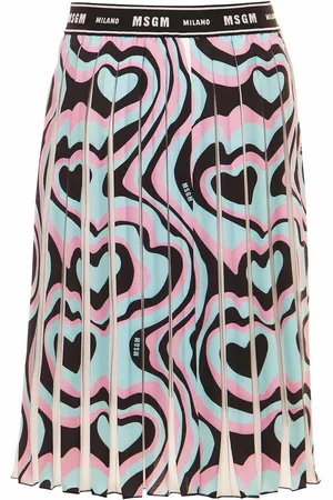 Msgm Kids rok blauw