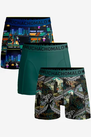 Muchachomalo 3-pack boxer shorts muhammad ali experience