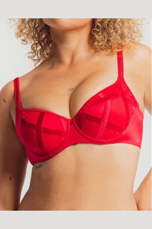 Louisa Bracq Serie voorgevormde beugel bh 47108 471 rouge a levre