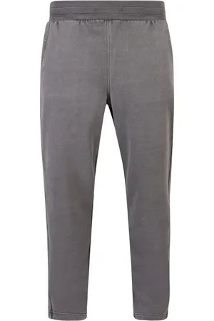 Urban classics Heren garment dyed zijsplitten joggingbroek