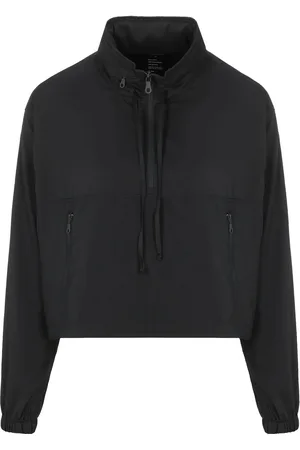 GIRLFRIEND COLLECTIVE Dames hummingbird windjack met halve rits