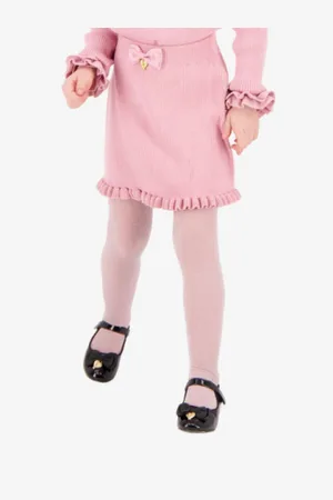 Angels Face Troy rib knitted skirt