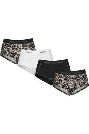 Pieces® Pclogo lady 4 pack aop/solid noos b