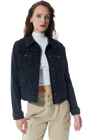 COJ Denim jacket black vt
