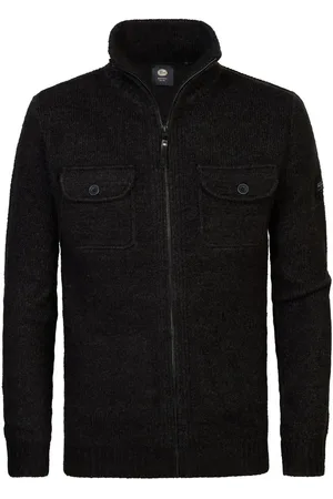 Petrol Industries Gebreid vest sitka