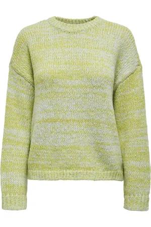 ONLY Onlalyssa life ls twist o-neck knt lime
