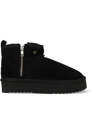 Warmbat Pantoffels durack plateau zipper drc371899