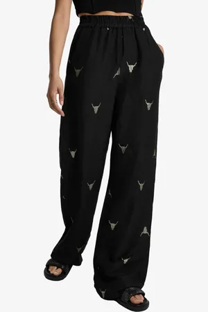 Alix the label Dames broek golden bull pants