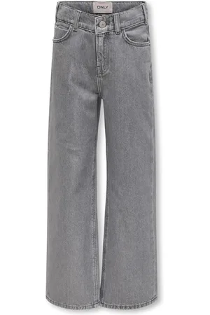 ONLY Kogcobain silver wide dnm cro grey denim