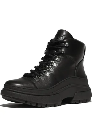 FitFlop Wylder lace up boot leather