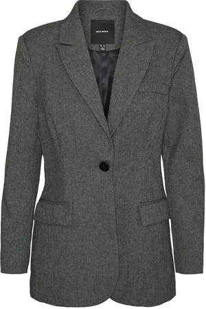 VERO MODA Vmanni ls hourglass blazer antraciet