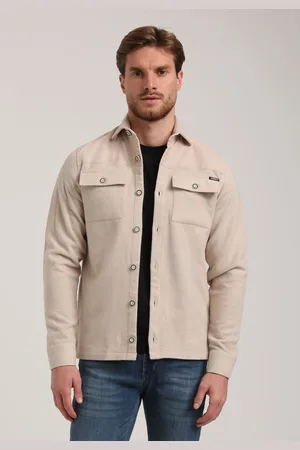 Gabbiano Heren overshirt 335235 1002 sand