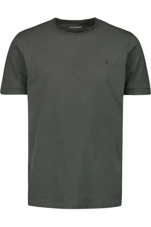No Excess T-shirt crewneck slub dark grey