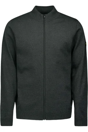No Excess Cardigan 2 coloured melange dark grey