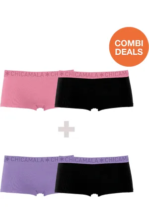 Muchachomalo Meisjes 2+2-pack boxershorts