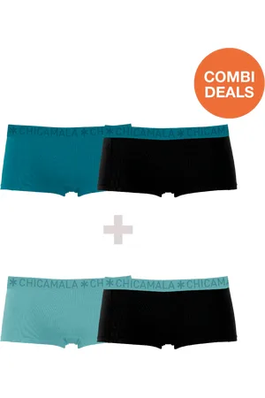 Muchachomalo Meisjes 2+2-pack boxershorts