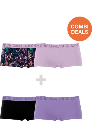 Muchachomalo Dames 2+2-pack boxershorts