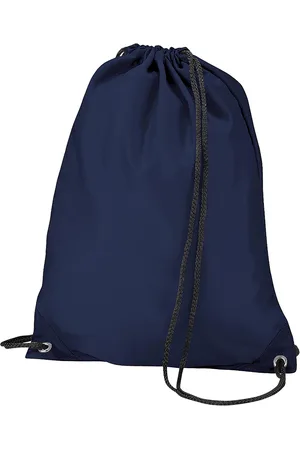 BagBase Budget waterbestendige sport gymsac-trekkoordzak (11 liter)