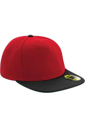 Beechfield Unisex adult original flat peak snapback cap