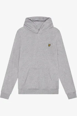 Lyle & Scott Jongens hoodie light grey marl
