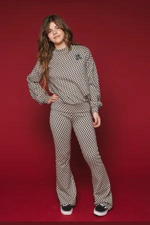 LOOXS Revolution Jacquard sweater dessin voor meisjes in de kleur