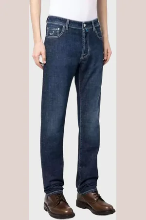 Jacob Cohen Indigo straight leg spijkerbroek / jeans