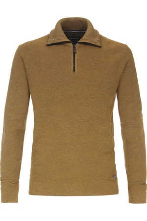 Casa Moda Heren trui 413705900 556 old gold
