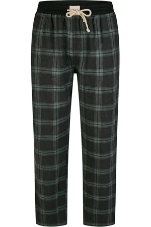 Phil & Co. Berlin Heren pyjamabroek lang geruit flanel