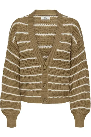 JACQUELINE DE YONG Ellen l/s v-neck stripe cardigan