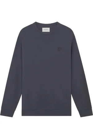 Lyle & Scott Lyle&scott tonal eagle crew neck sweaters ml424ton