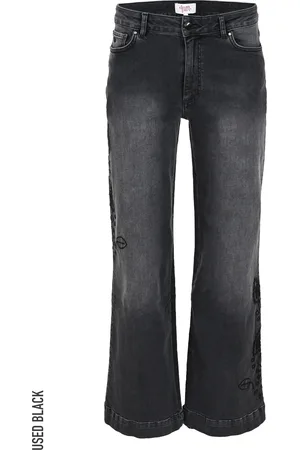 DNM Cooper jeans used black emboidered