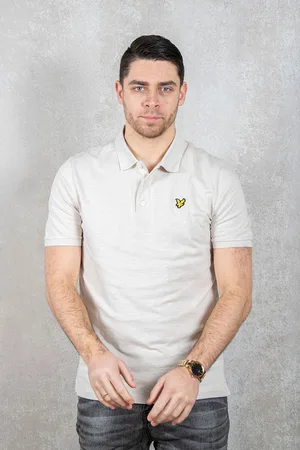 Lyle & Scott Slub polo t-shirt