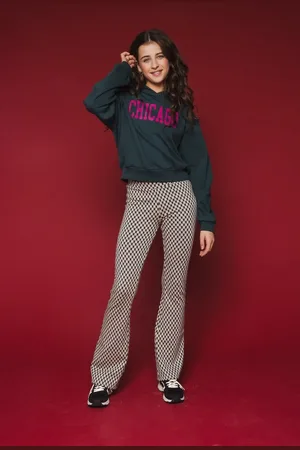 LOOXS Revolution Hoody chicago petrol voor meisjes in de kleur