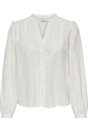 JACQUELINE DE YONG Amie l/s embroidery shirt