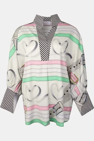 MUCHO GUSTO Blouse lecce pastel harten