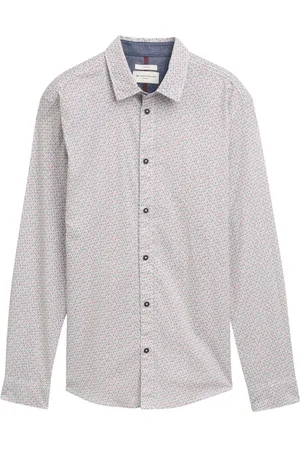 TOM TAILOR Printed stretch shirt dessin