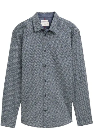 TOM TAILOR Printed stretch shirt dessin