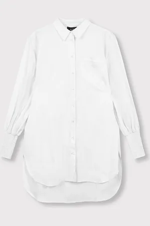 Alix the label Oversized blouse off-white