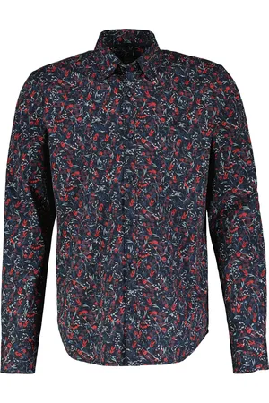 Lerros Heren overhemd 24d1468 485 classic navy
