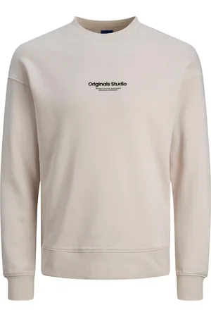 JACK & JONES Jack jones jorvesterbro sweat crew neck noos 12241694 moonbeam